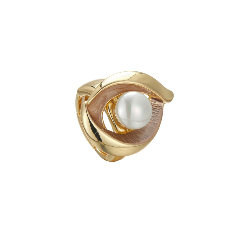 Geneva - Bague élastique dorée