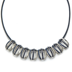 Guyonne - Collier bleu