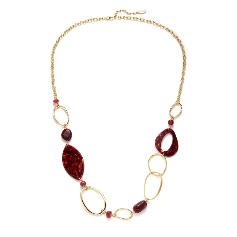 Sahoua - Sautoir rouge