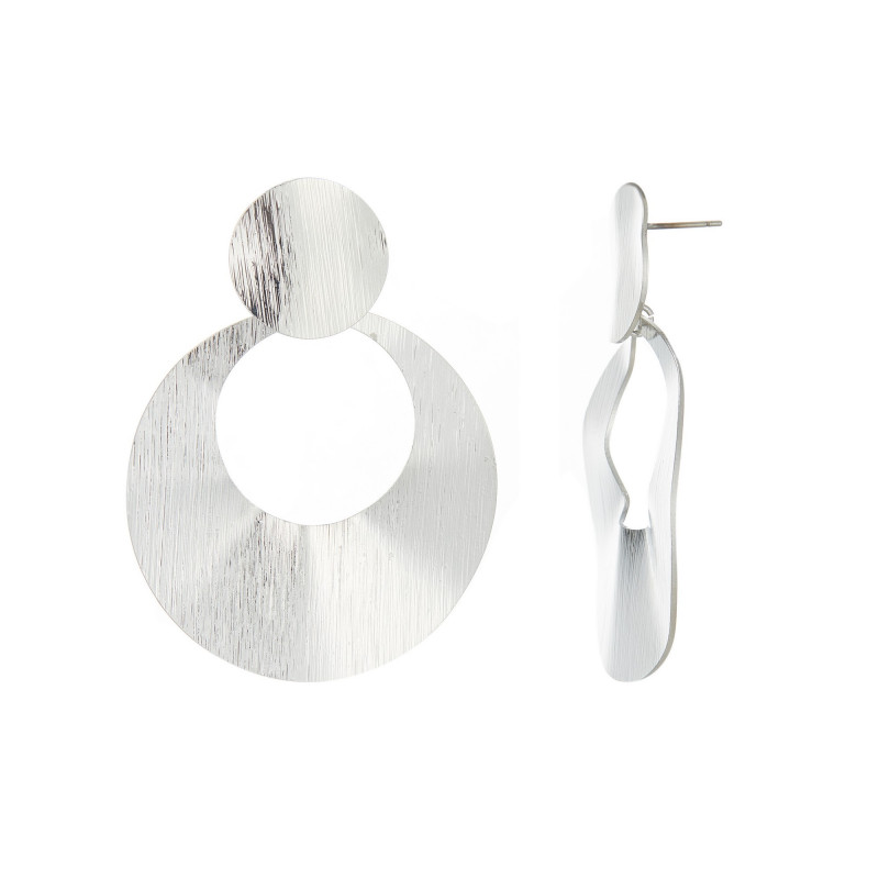 Garmia - Boucle d'oreille tige Argentée