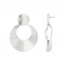 Garmia - Boucle d'oreille tige Argentée