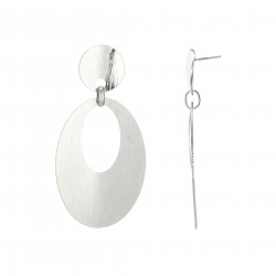 Gastone - Boucle d'oreille tige Argentée