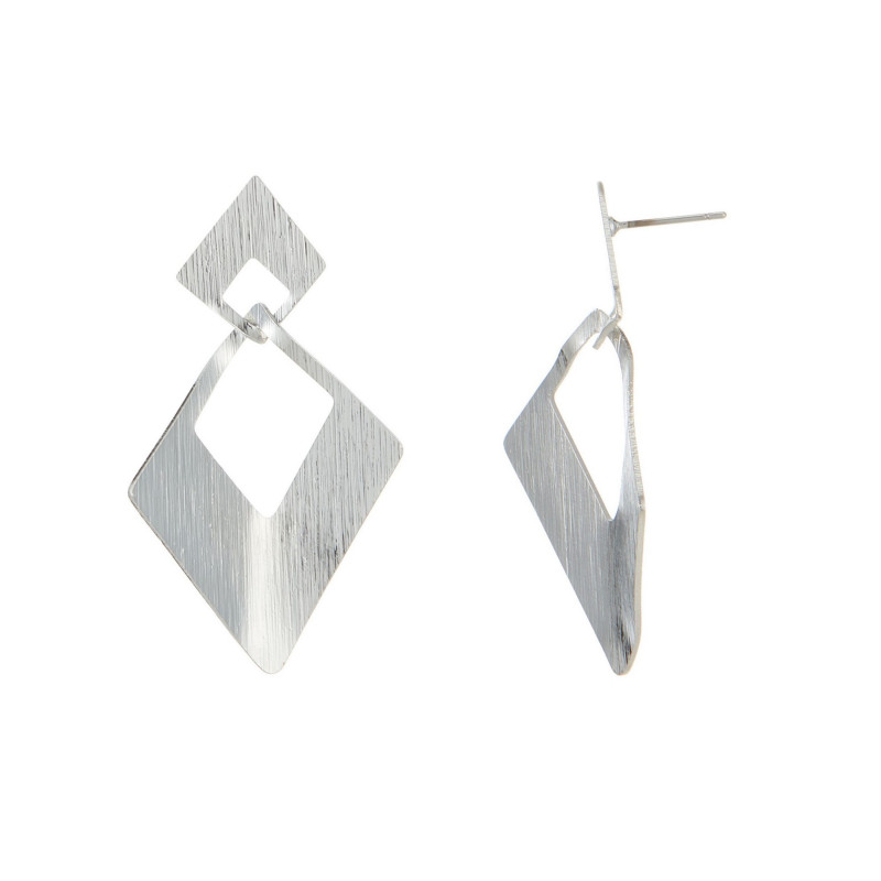 Ginni - Boucle d'oreille tige Argentée