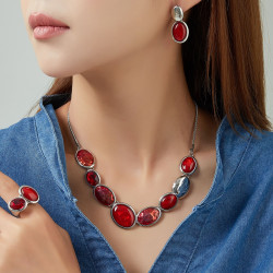 Eusebie - Collier Orange