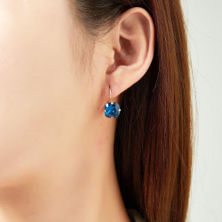 Gaella - Boucle d'oreille dormeuse bleue
