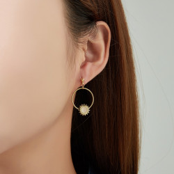 Utske - Acier Boucle d'oreille tige