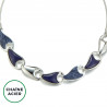 Elisavet - Collier Bleu marine