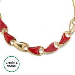 Elisavet - Collier Rouge