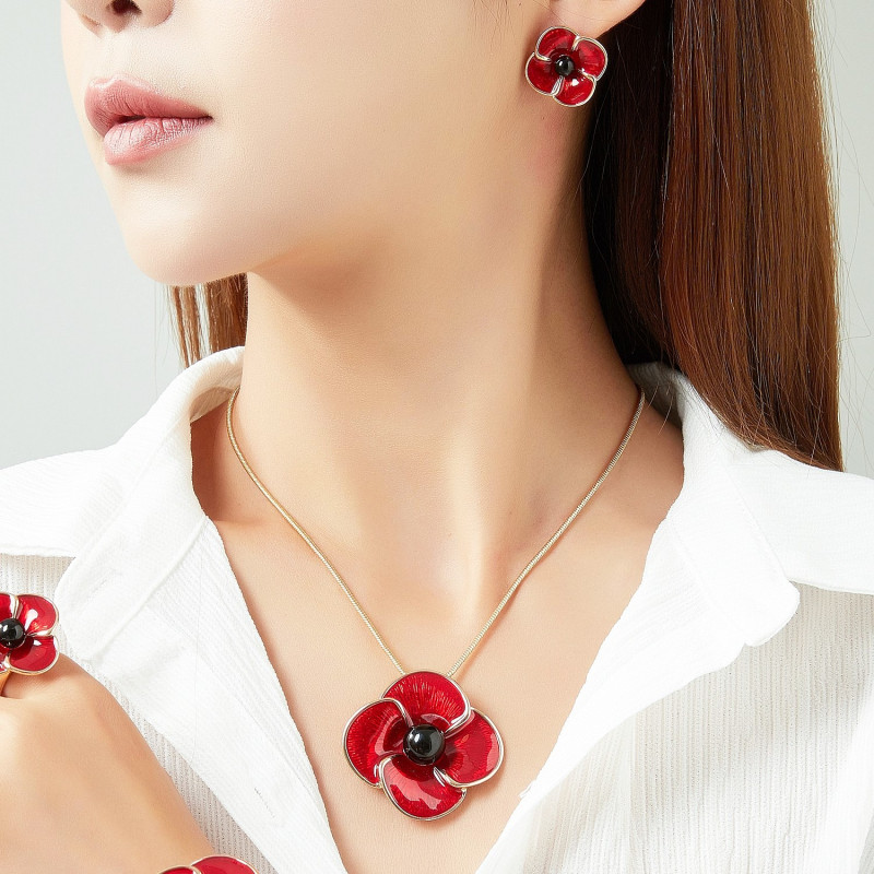 Karissa - Collier rouge