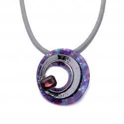 Batilde - Collier violet