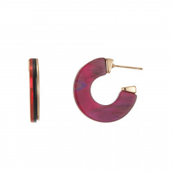 Bayo - Boucle d'oreille tige Violette