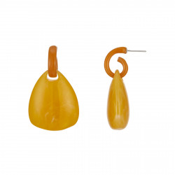 Ebdar - Boucle d'oreille Acier Jaune