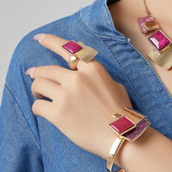 Eline - Bague élastique Multicolore