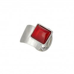 Eline - Bague élastique Rouge