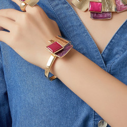 Eline - Bracelet élastique Rouge