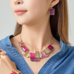 Eline - Collier Rouge