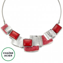 Eline - Collier Rouge
