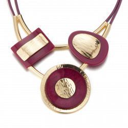 Emilien - Collier Violet