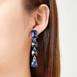 Wattana- Boucle d'oreille clip Verte