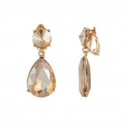 Wenonah - Boucle d'oreille clip Champagne