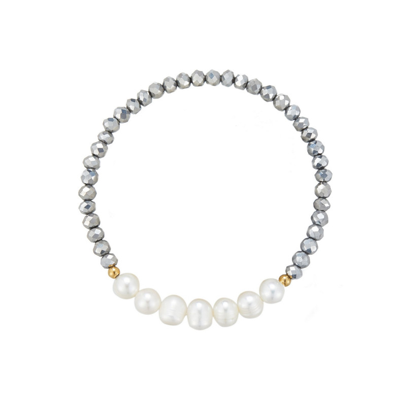 Udve - Bracelet élastique acier Gris