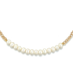 Udve - Collier acier Beige