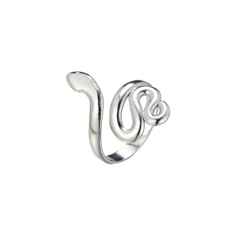 Ulva - Bague réglable acier Argentée