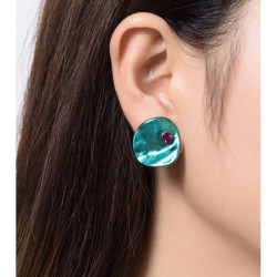 Katia - Boucles d'oreilles clip multicolor