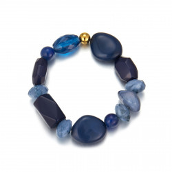 Unelma - Bracelet Acier Bleu