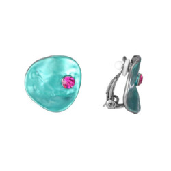 Katia - Boucles d'oreilles clip multicolor 2