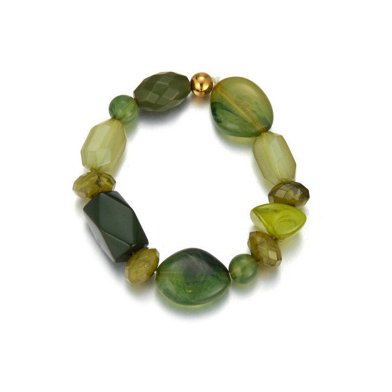 Unelma - Bracelet Acier Vert