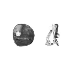 Katia - Boucles d'oreilles clip noir