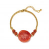 Urako - Bracelet Acier Orange