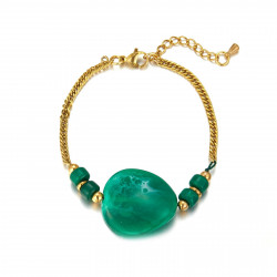 Urako - Bracelet Acier Vert