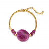 Urako - Bracelet Acier Violet