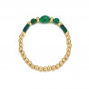 Ercilia - Bracelet élastique vert