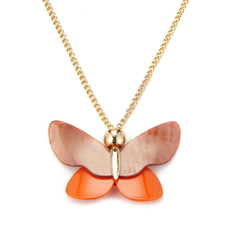 Pusti - Sautoir Orange