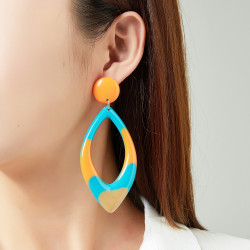 Fabriza - Boucle d'oreille percée multicolore