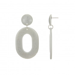 Fatey - Boucle d'oreille percée grise