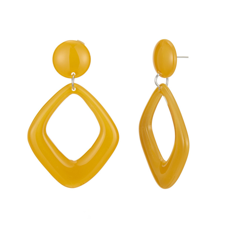 Feliie - Boucle d'oreille percée jaune