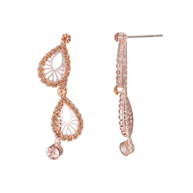Wilka - Boucle d'oreille tige Champagne