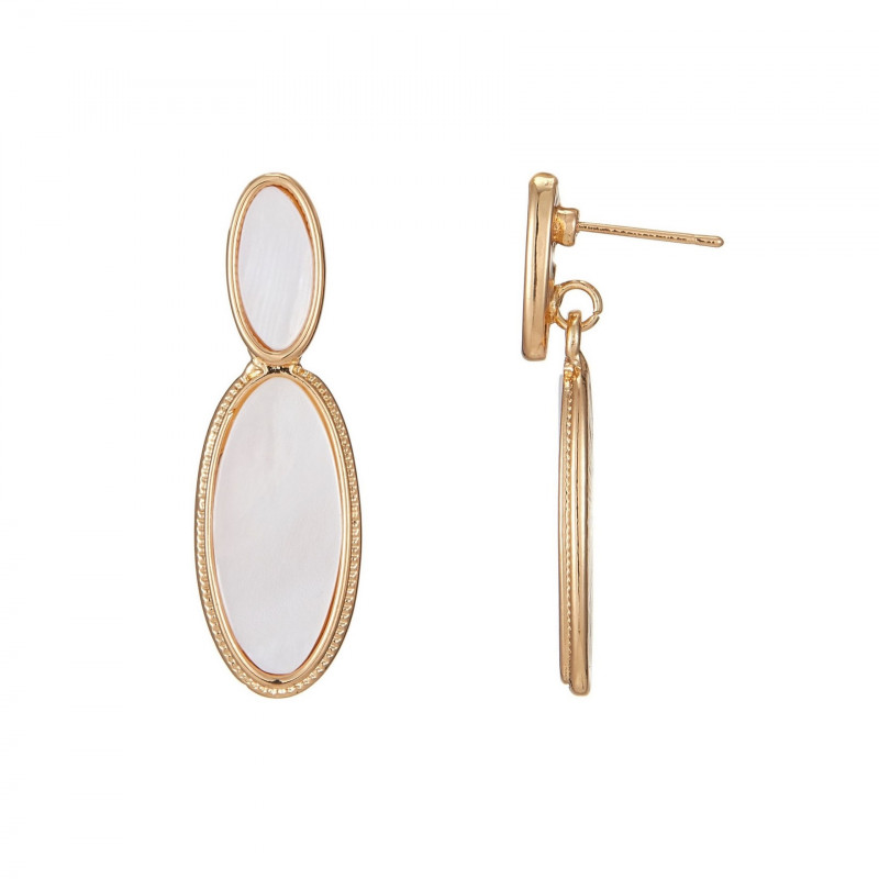 Salema - Boucle d'oreille tige Dorée