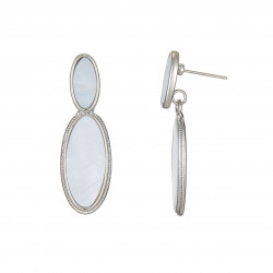 Salema - Boucle d'oreille tige Argentée