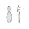 Salema - Boucle d'oreille tige Argentée