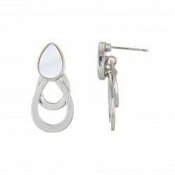 Samida - Boucle d'oreille tige Argentée