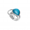 Baptista - Bague élastique turquoise
