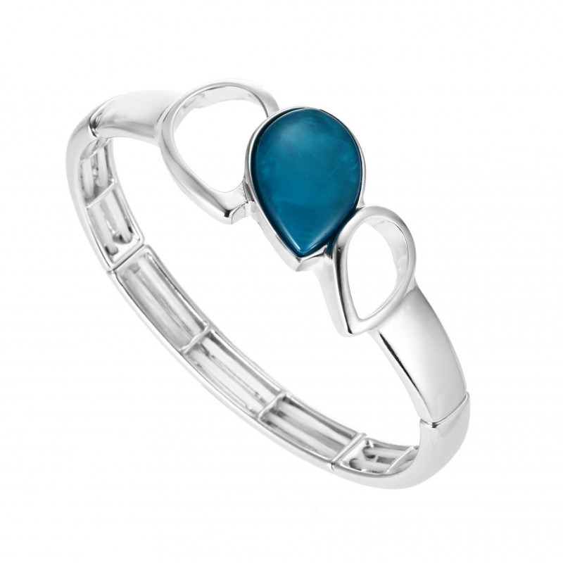 Baptista - Bracelet élastique turquoise