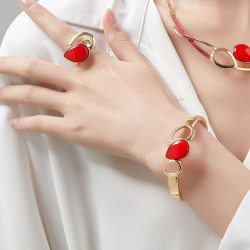 Baptista - Bracelet élastique vert