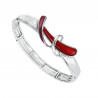 Bathylle - Bracelet élastique rouge