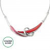 Bathylle - Collier rouge